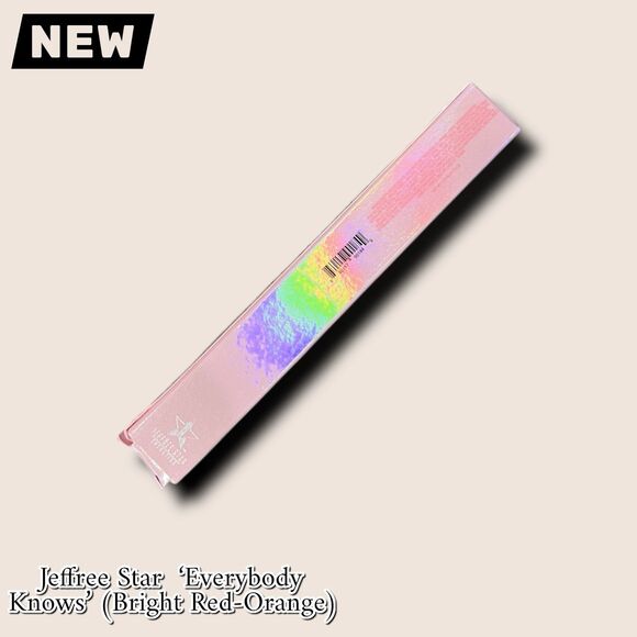 NEW NWT Jeffree Star Cosmetics – Supreme Gloss in ‘Everybody Knows’ (Bright Red- - Picture 4 of 12